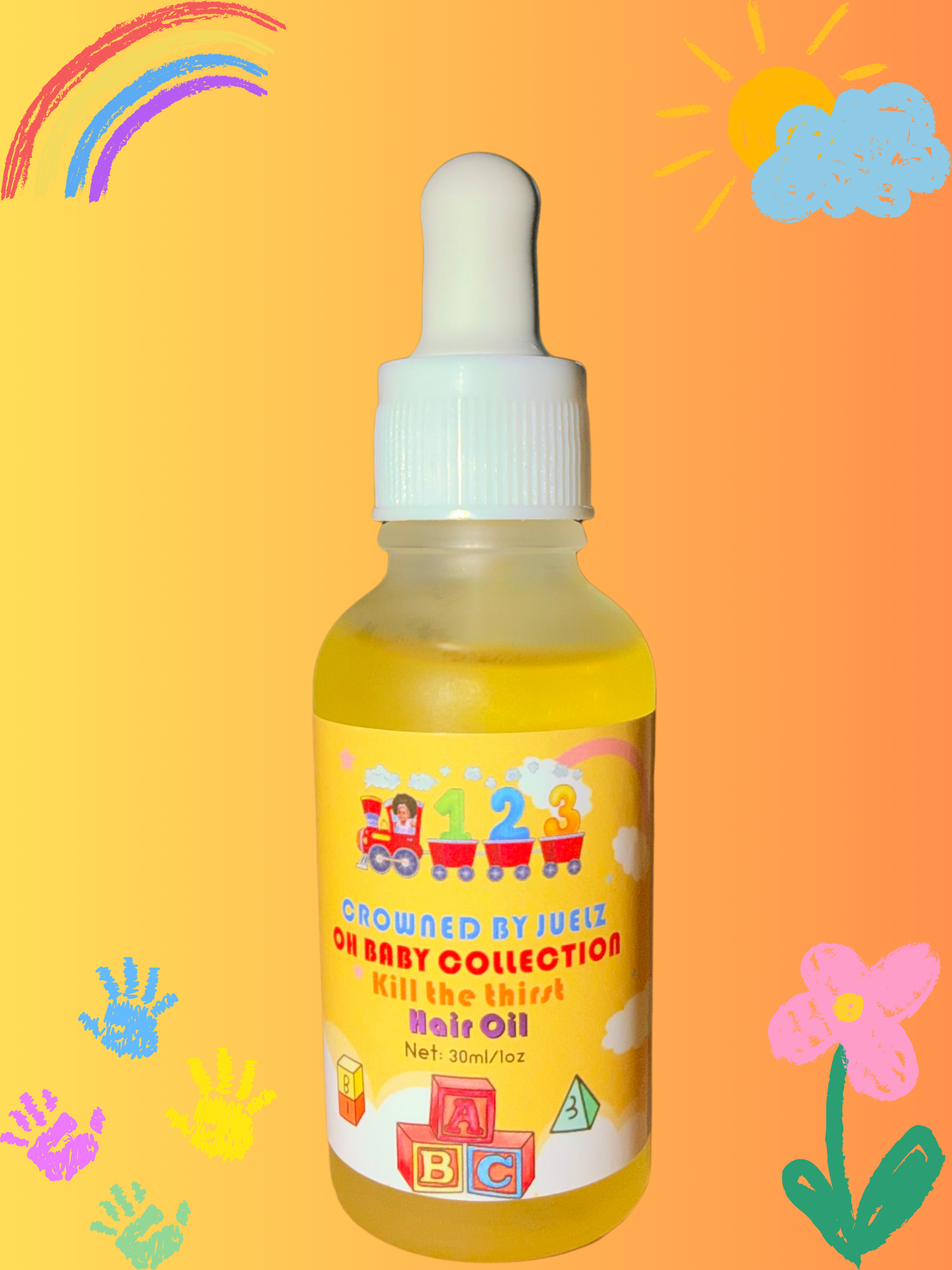 Kids hair oil