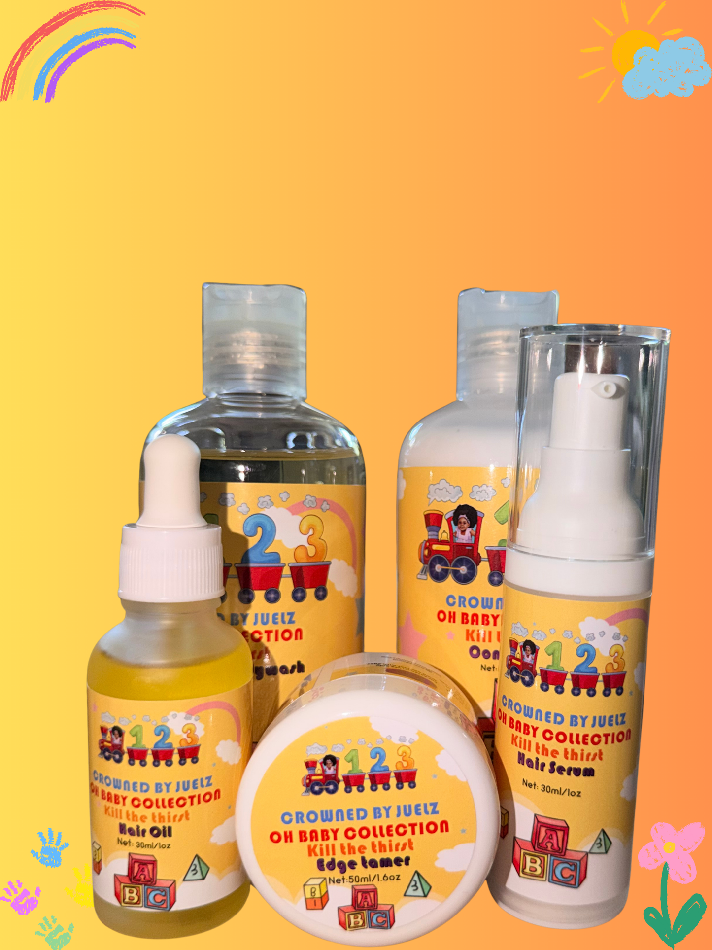 Kids wash and go bundle